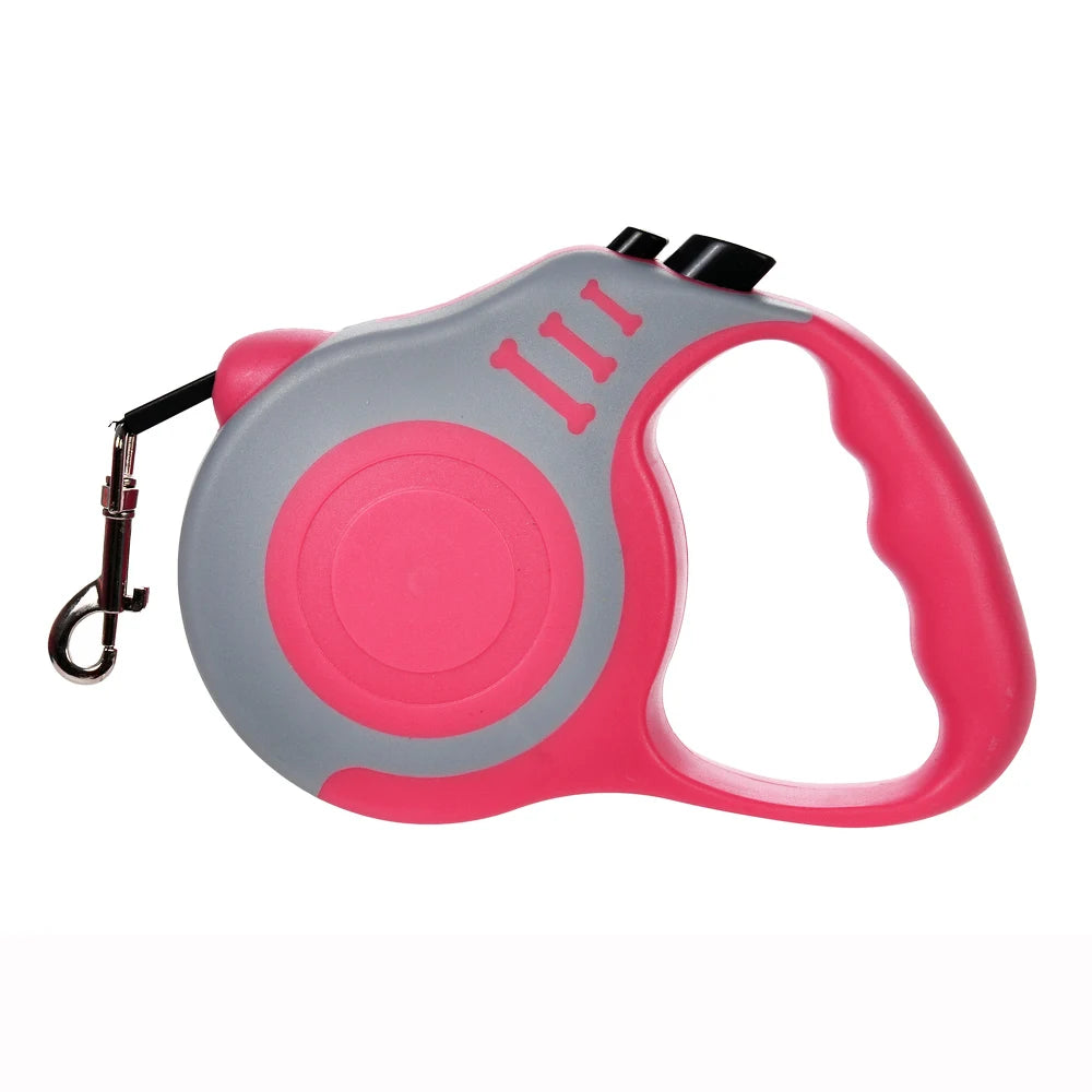 Einziehbare Hundeleine 3m / 5m – Für kleine, mittlere & große Hunde & Katzen