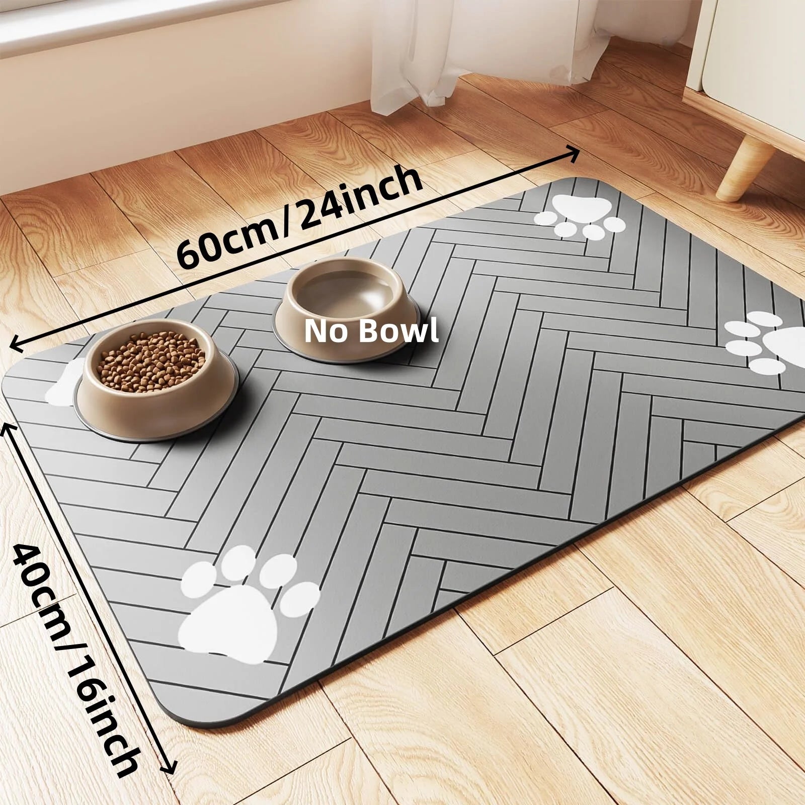 Saugstarke Futtermatte für Hunde & Katzen